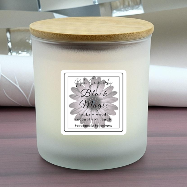 Black Magic | Tonka + Woods Coconut Soy Candle