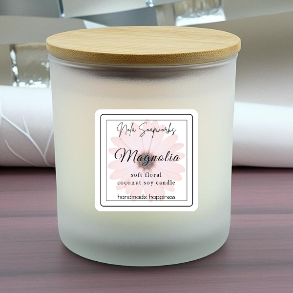 Magnolia | Coconut Soy Hand-Poured Candle