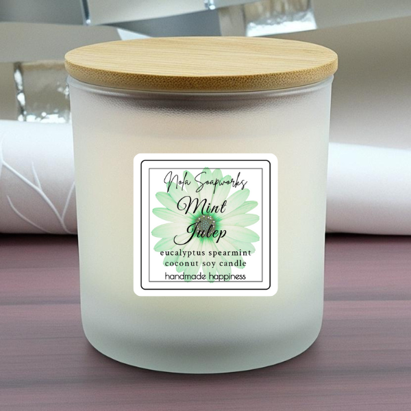 Mint Julep | Coconut Soy Hand-Poured Candle