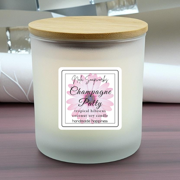 Sparkling Hibiscus | Coconut Soy Hand-Poured Candle