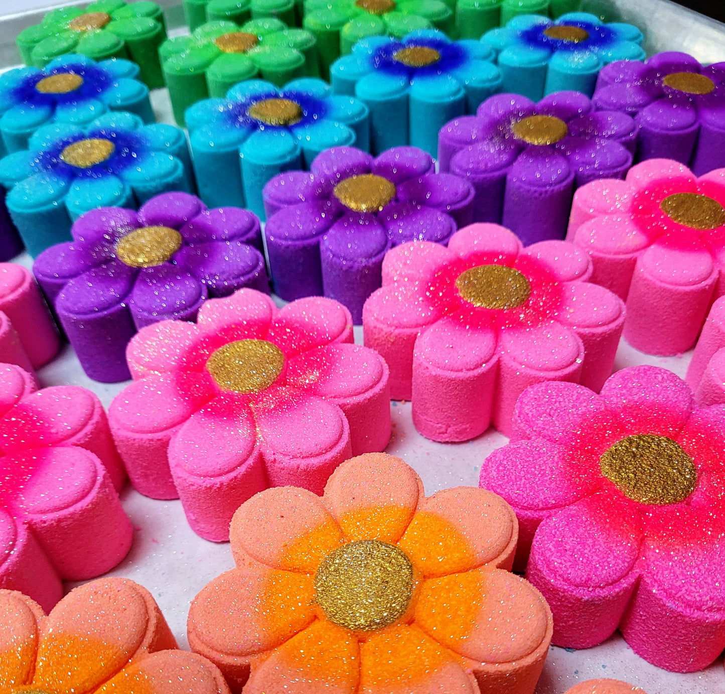 Flower Power Bath Bombs - 6oz