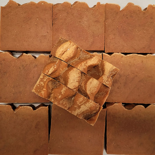 Pumpkin Spice Soap with Nourishing Butters and Milk