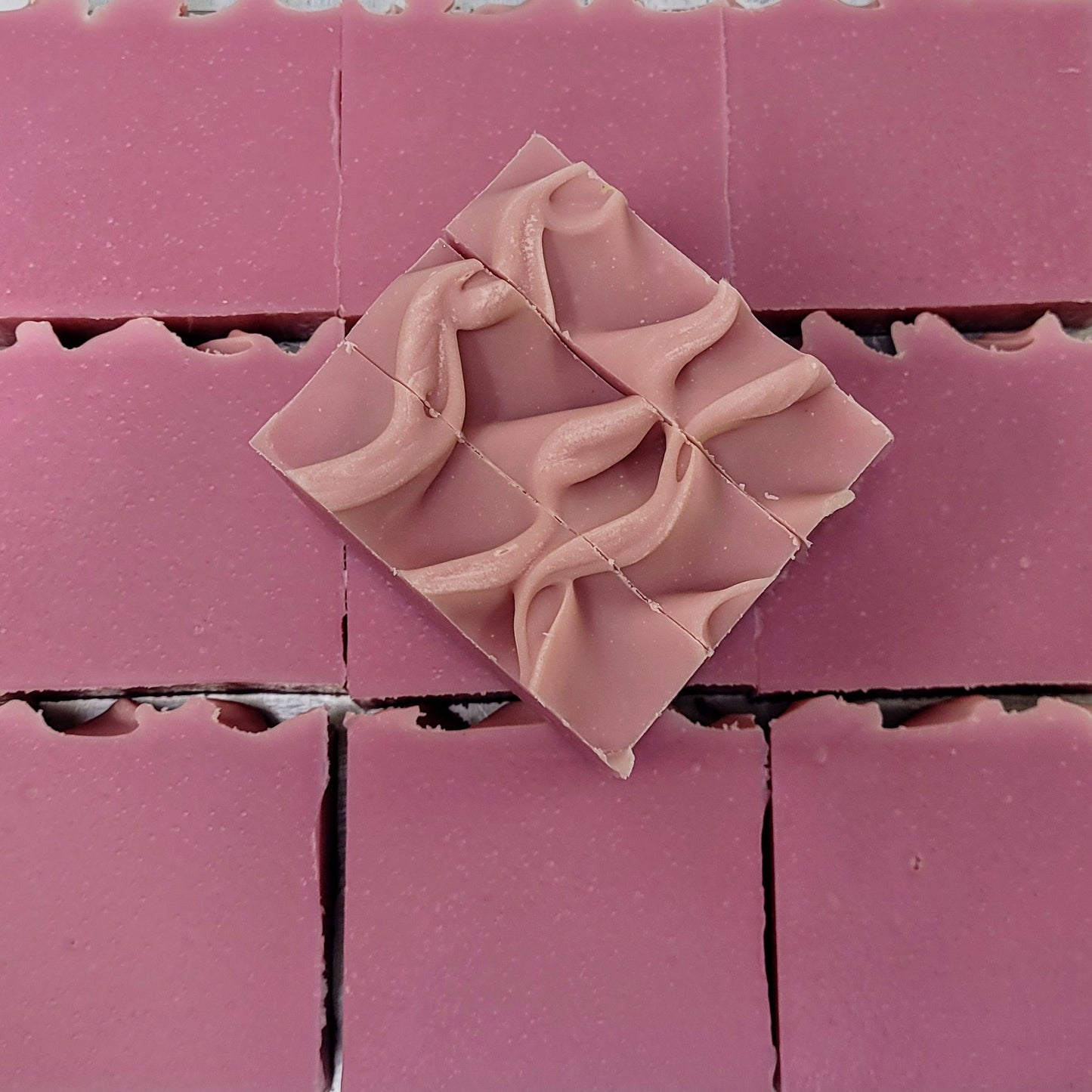 Champagne Patty -Coconut Milk Soap - Hibiscus Blossom