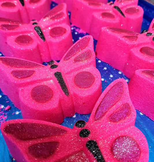 Flutter and Fizz - Butterfly Bath Bombs