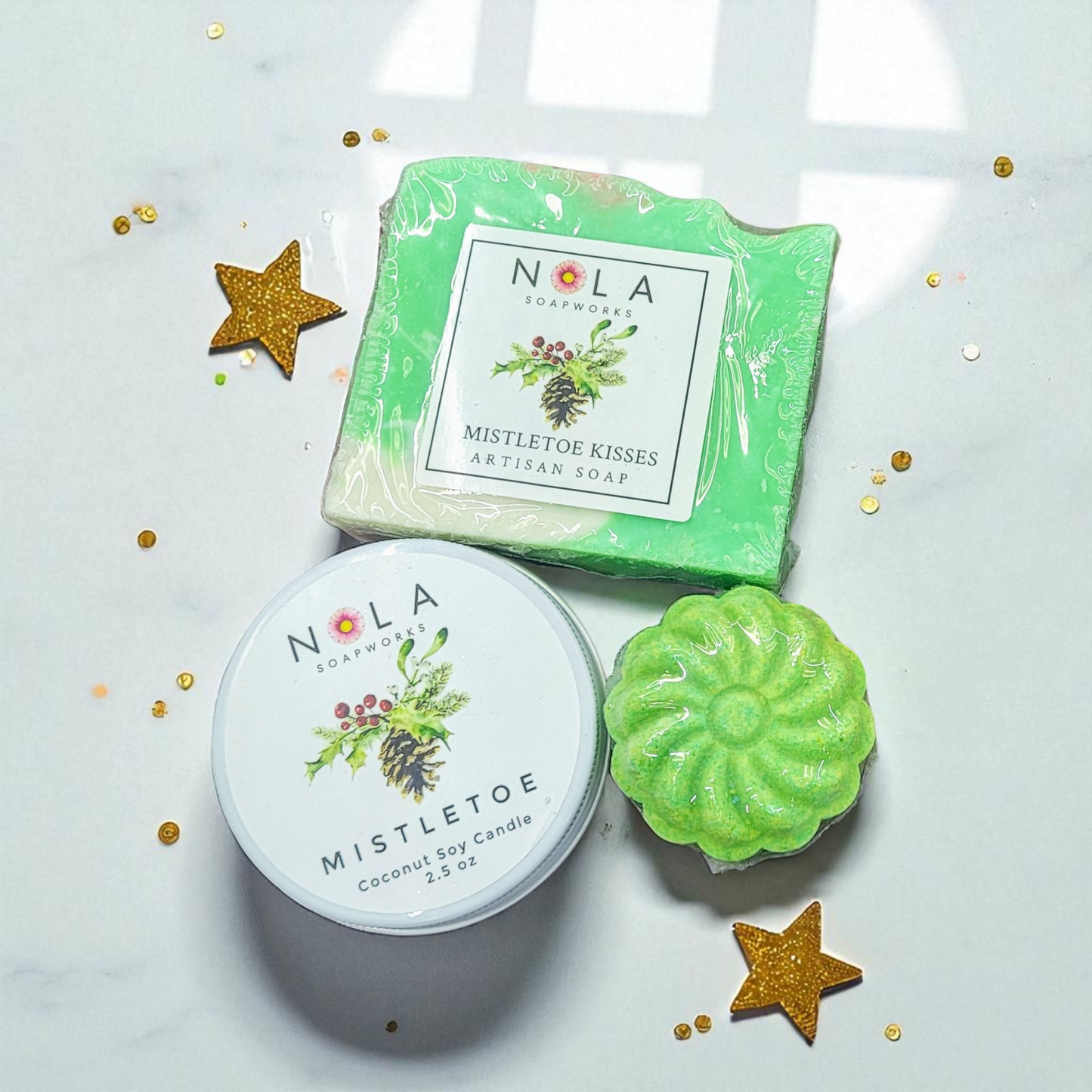 Holiday Soap and Candle Gift Sets - Unwrap The Magic