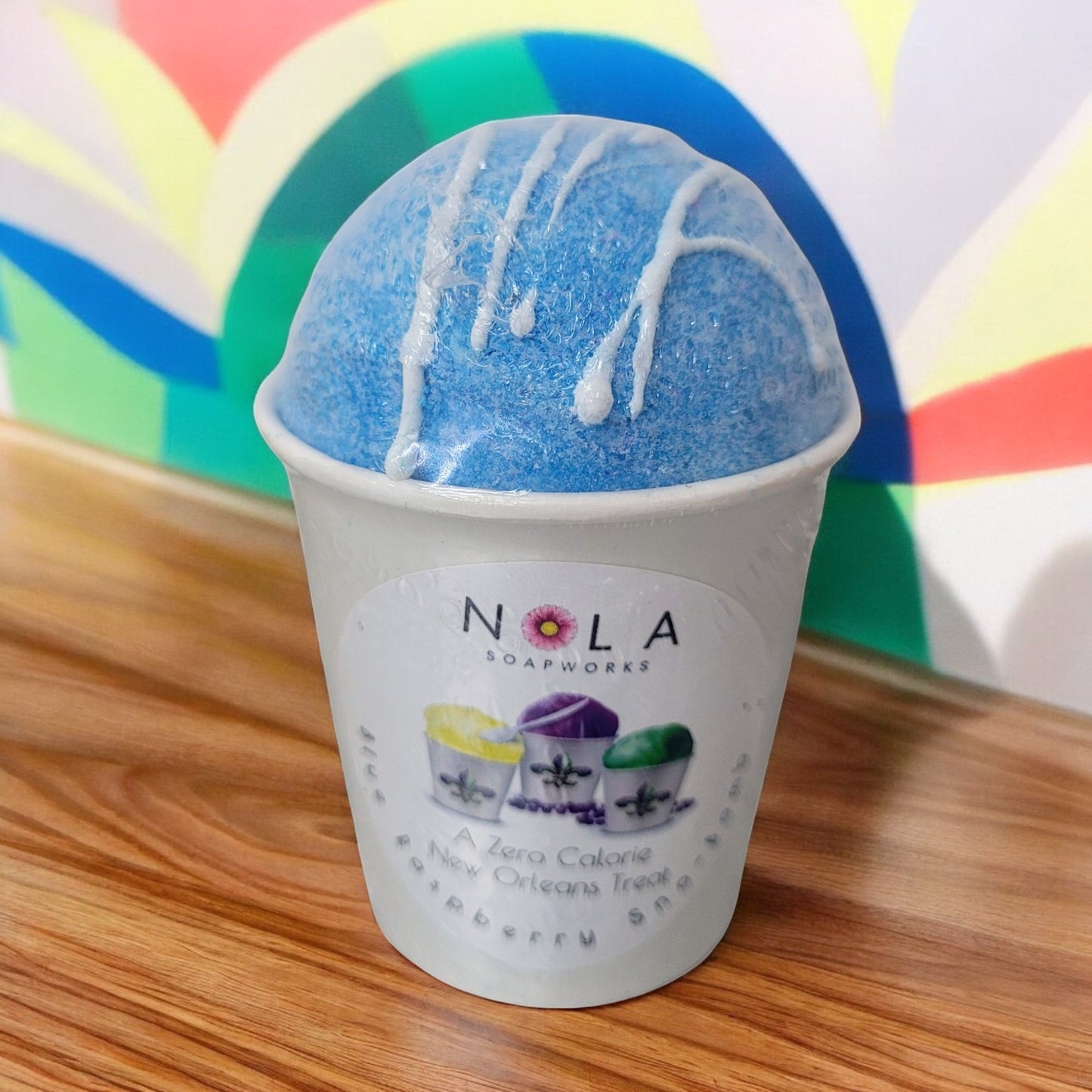 Chill Out with a Snowball Bath Bomb