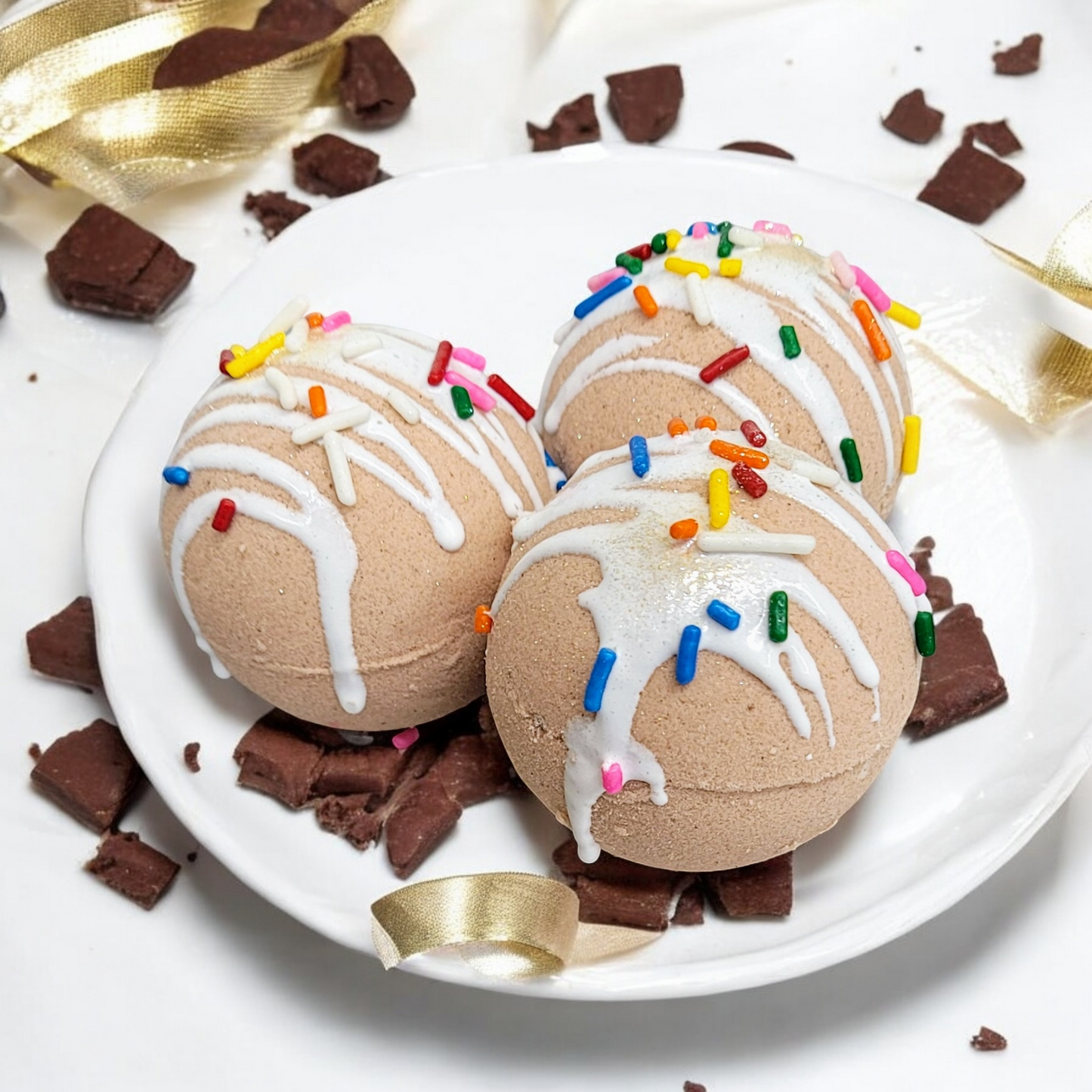 Cake Pop Inspired Bath Bombs