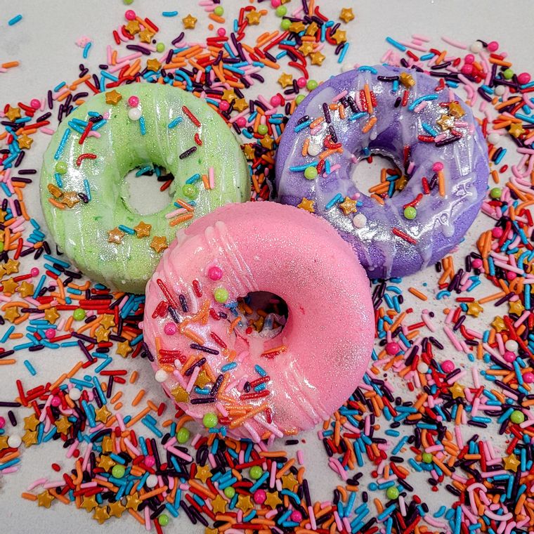 Donut Dream Bath Bombs - Get Glazed !!
