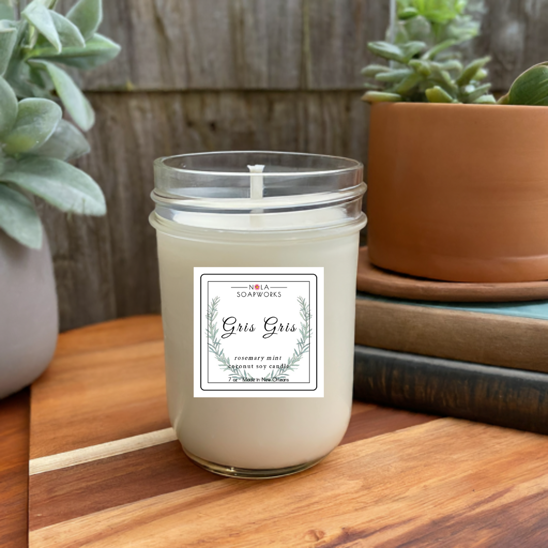 Gris Gris - Rosemary Mint Soy Candle