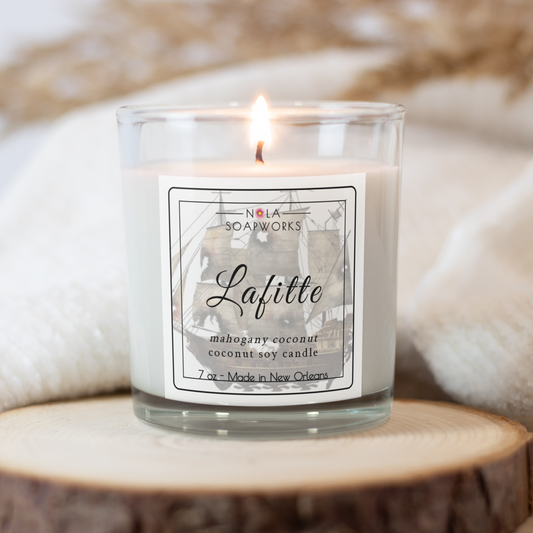 Lafitte - Mahogany Coconut Coco Soy Candle