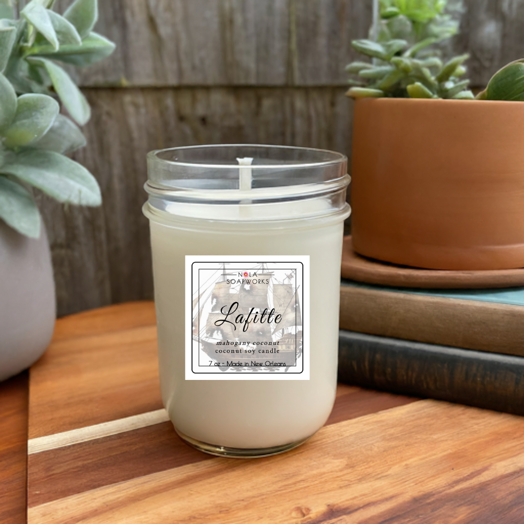 Lafitte - Mahogany Coconut Coco Soy Candle