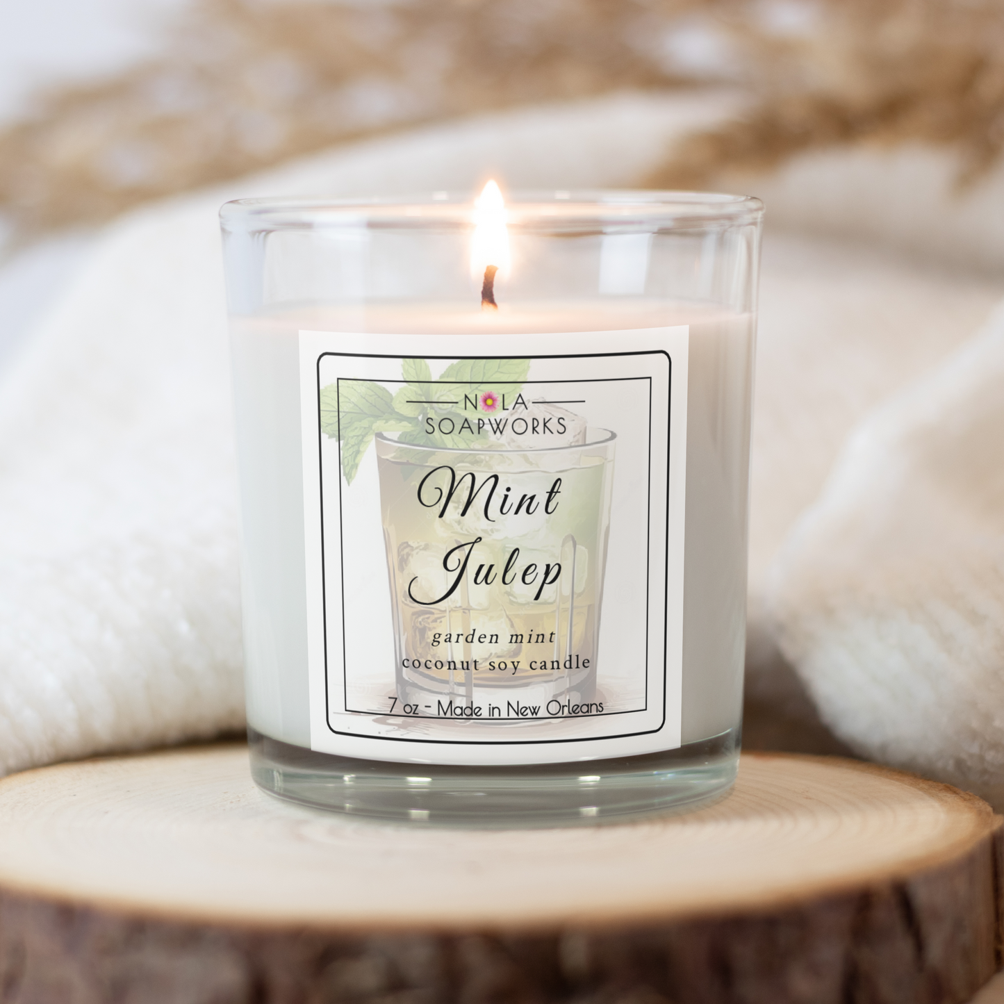 Mint Julep - Eucalyptus Spearmint Coco Soy Candle