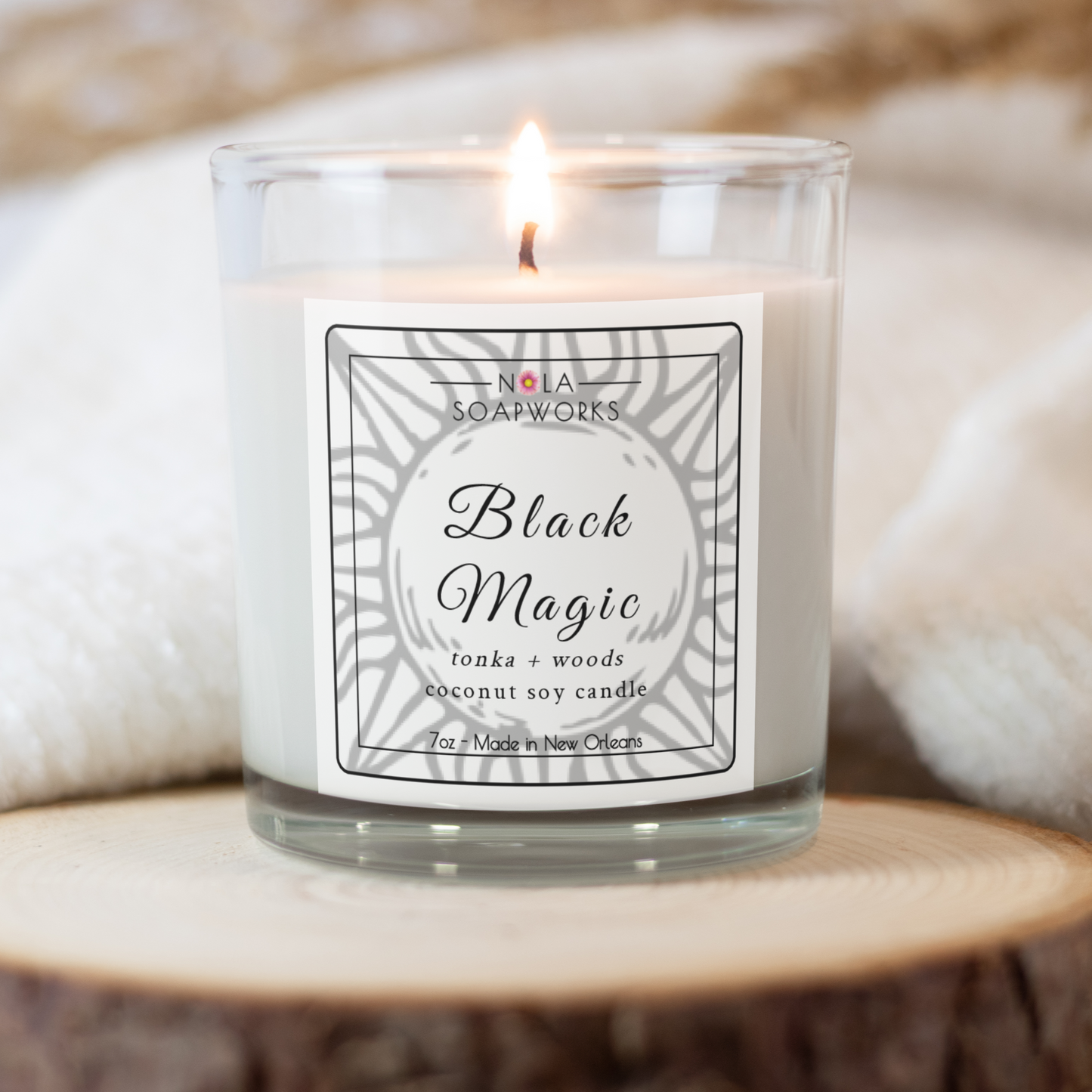 Black Magic - Tonka + Woods Coco Soy Candle