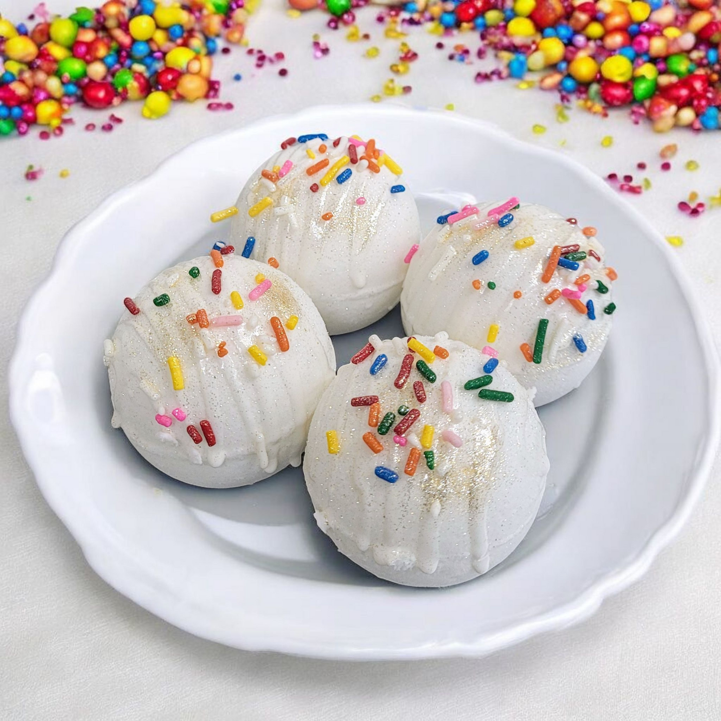 Cake Pop Inspired Bath Bombs