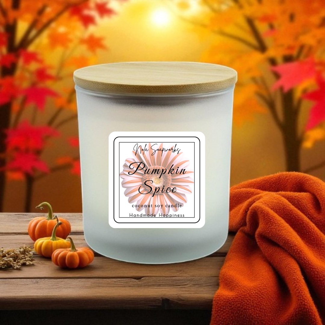 Pumpkin Spice Coconut Soy Candle