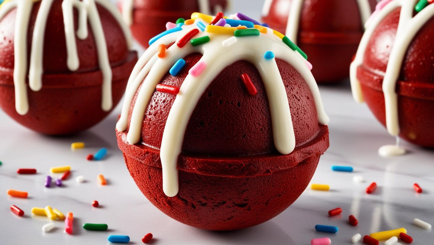 Cake Pop Inspired Bath Bombs