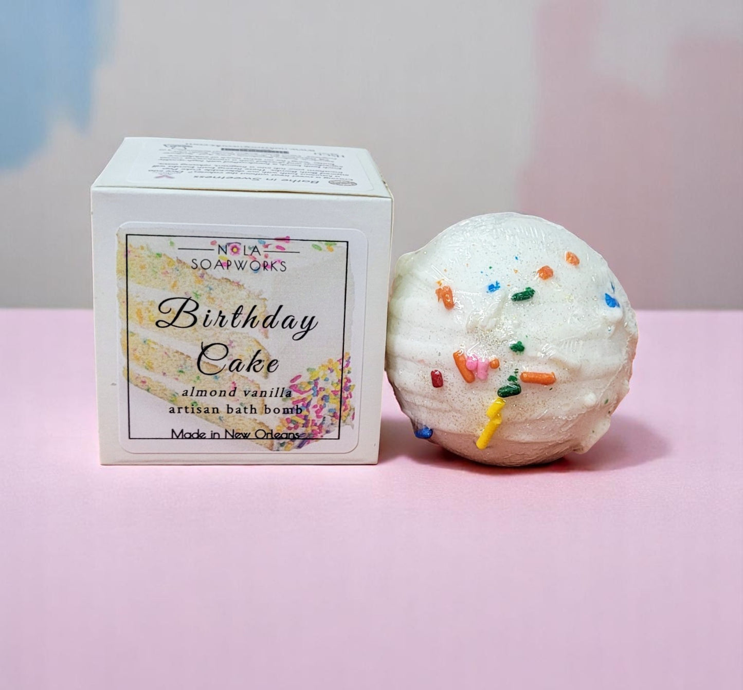 Cake Pop Inspired Bath Bombs