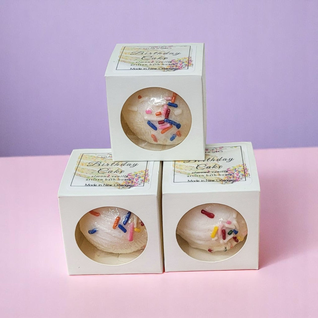 Cake Pop Inspired Bath Bombs