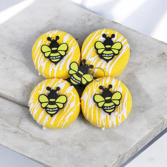 Donut Worry - Bee Happy Bath Bomb