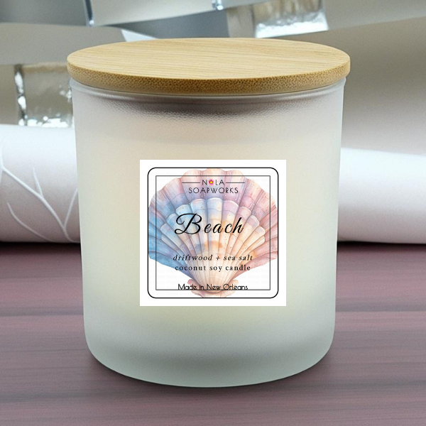 Beach - Driftwood & Sea Salt Coconut Soy Candle