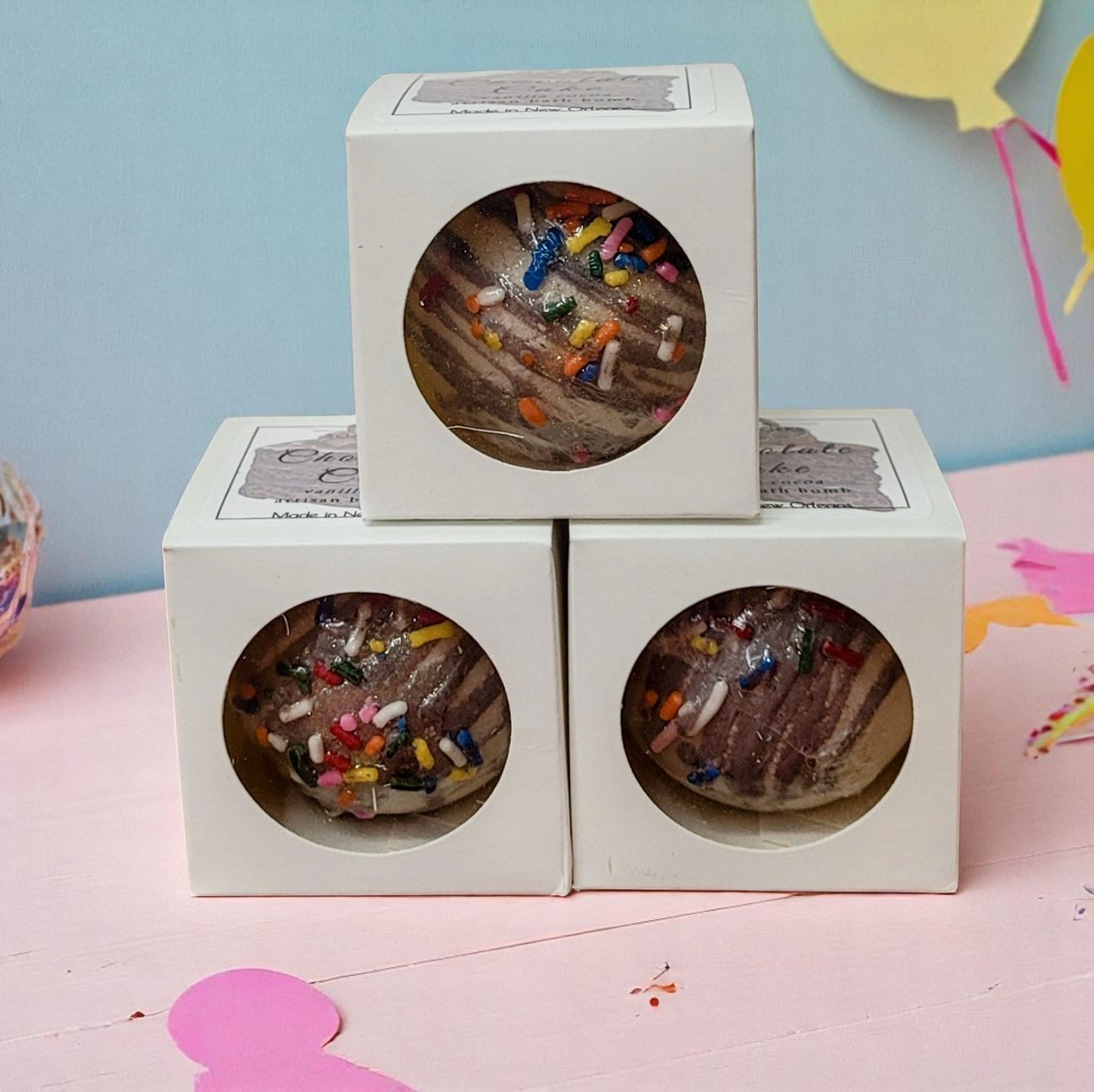 Cake Pop Inspired Bath Bombs