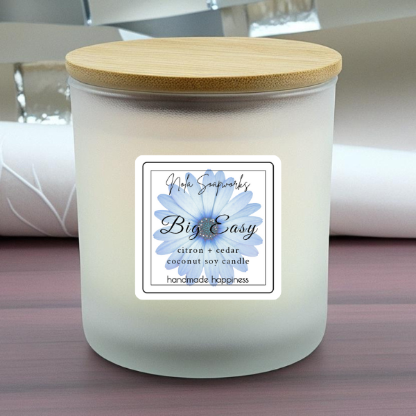 Big Easy | Citron + Cedar Coconut Soy Candle