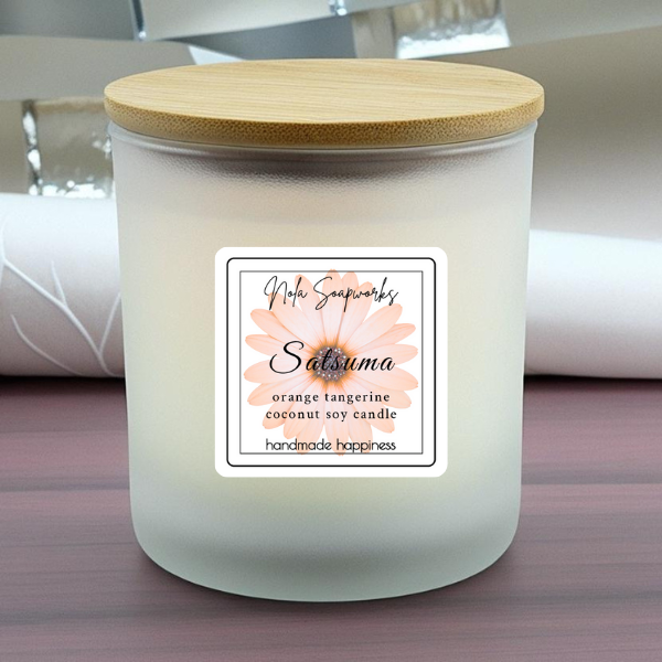 Satsuma | Coconut Soy Hand-Poured Candle