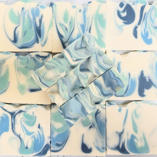 Uplifting Sleigh Ride Artisan Soap - Rosemary Mint