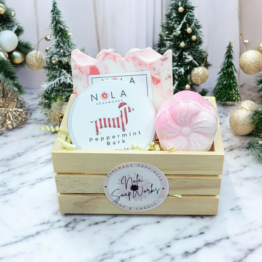 Holiday Soap and Candle Gift Sets - Unwrap The Magic