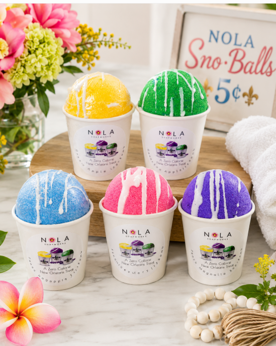 Chill Out with a Snowball Bath Bomb