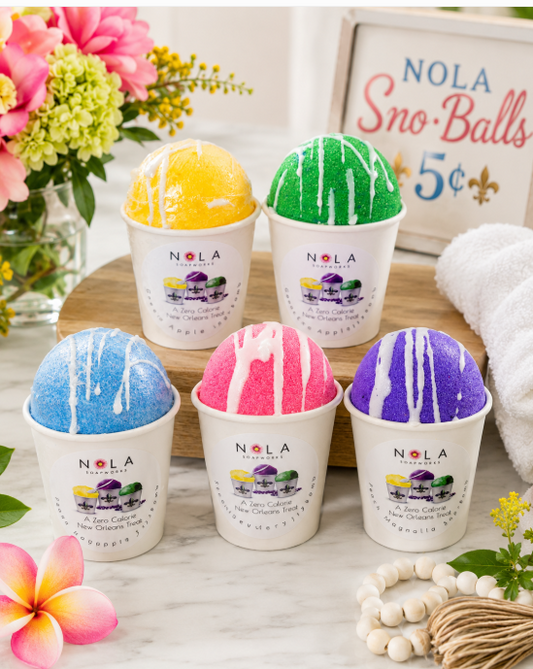 Chill Out with a Snowball Bath Bomb