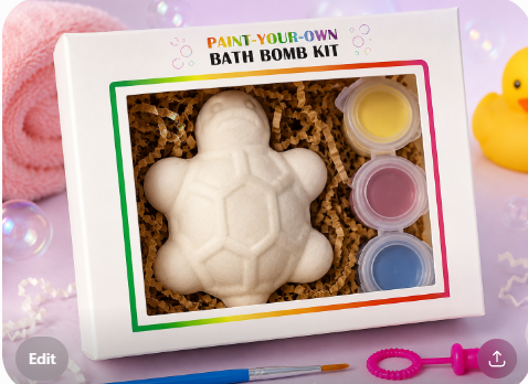PYO Bath Bomb - Paint Your Own Bath Bombs