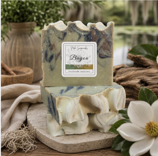 Bayou Bliss Artisan Soap - Palo Santo Patchouli