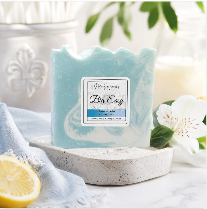 Big Easy Artisan Soap - Cedarwood + Citron