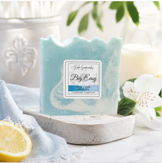 Big Easy Artisan Soap - Cedarwood + Citron