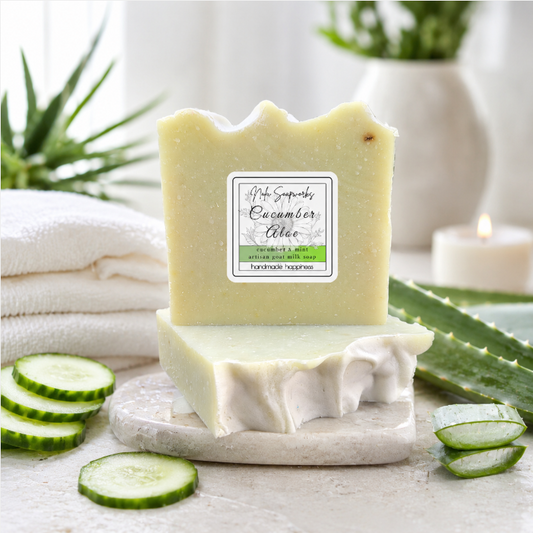 Cool as a Cucumber - Goat Milk + Aloe Soap