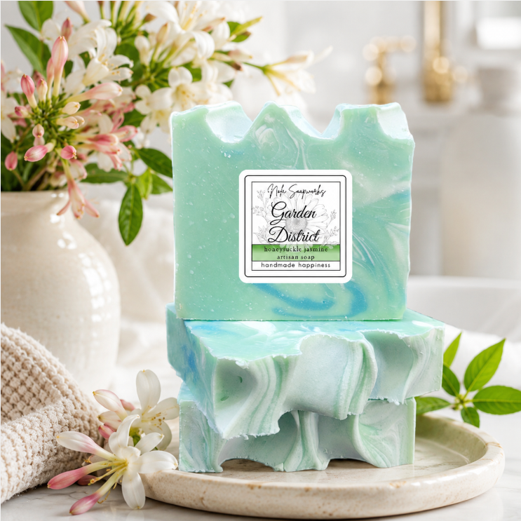 Garden District Artisan Soap - Honeysuckle & Jasmine