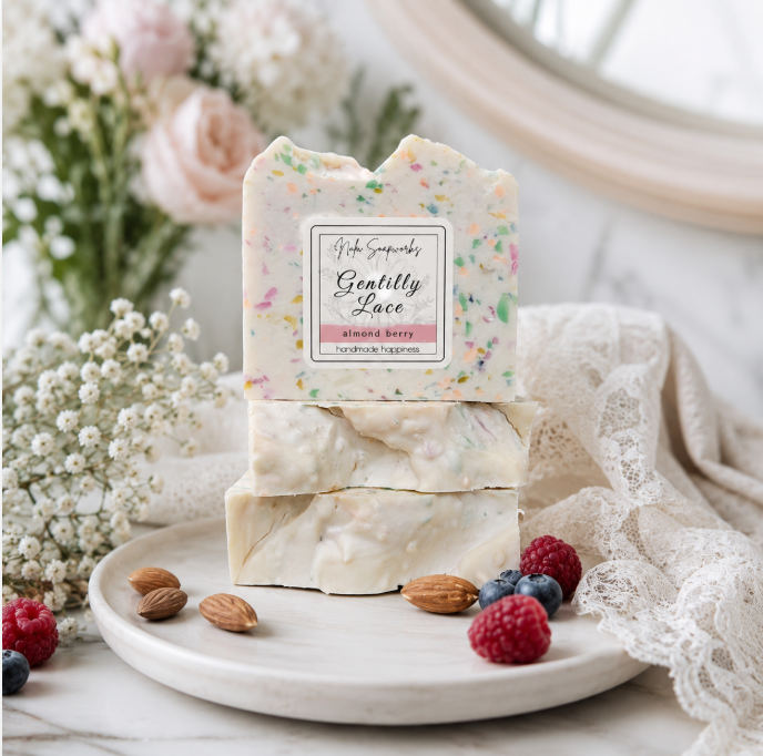 Gentilly Lace - Almond Berry Artisan Soap