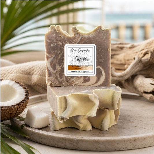 Lafitte Shea Butter Soap - Mahogany Coconut