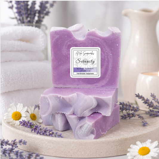 Serenity Coconut Milk Soap - Lavender Chamomile