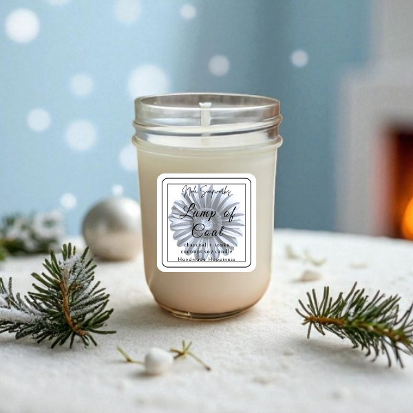 Coal Candle: Naughty or Nice, Always Smells Amazing!